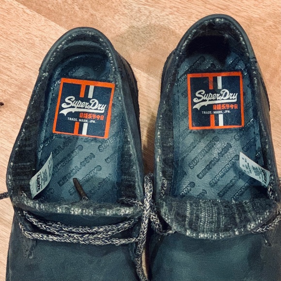 SUPERDRY Men’s Leather Rallie Boot - Size 10 - Picture 6 of 8